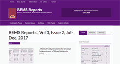 Desktop Screenshot of bemsreports.org